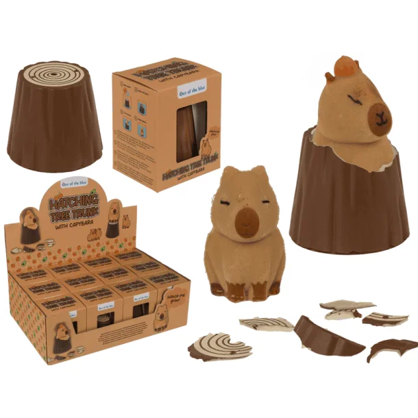 Hatching Tree Trunk Capybara � Surprise Figur