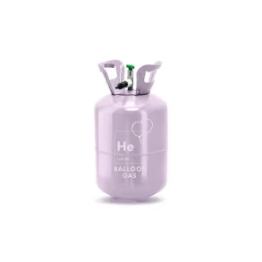 Heliumtank  Fylder op til 30 balloner (0,189 m)  Lilla