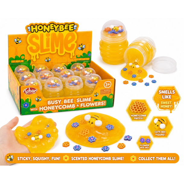 Honeybee Slime � Slim Med Bier, Honningkager og Blomster