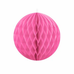 Honeycomb/ Crepepapirs Bold- Pink 10 Cm (se video)