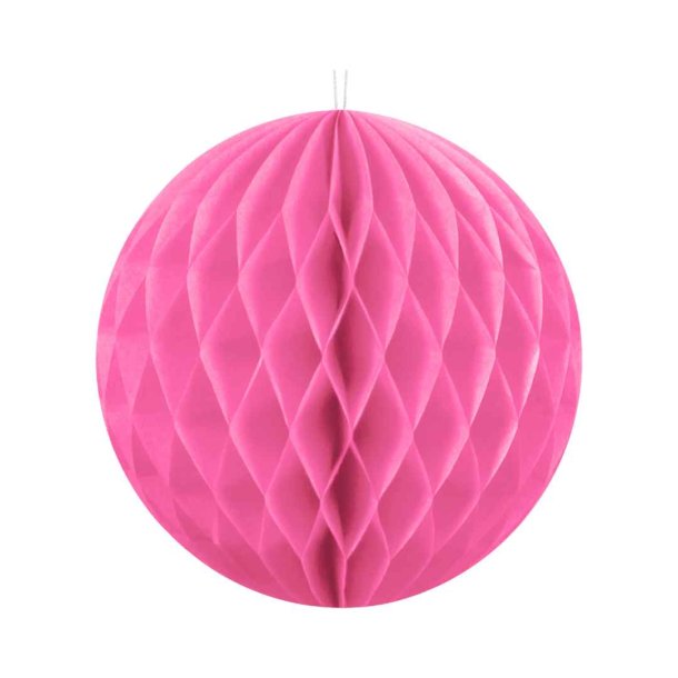 Honeycomb/ Crepepapirs Bold- Pink 20 Cm