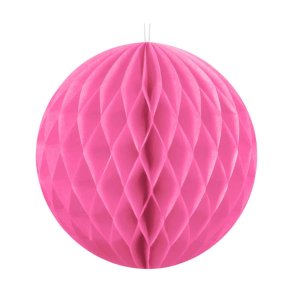 Honeycomb/ Crepepapirs Bold- Pink 30 Cm