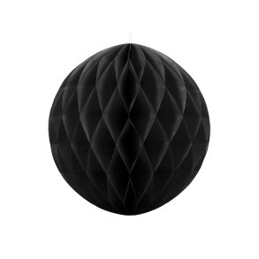 Honeycomb/ Crepepapirs Bold- Sort 20 Cm