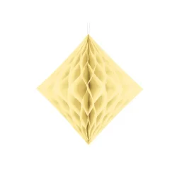 Honeycomb diamant � creme, 20 cm