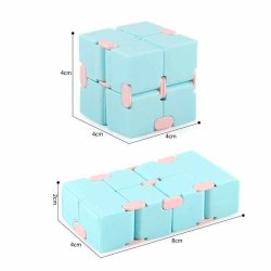 Fidget Toys: Infinity Cube Pastel Bl