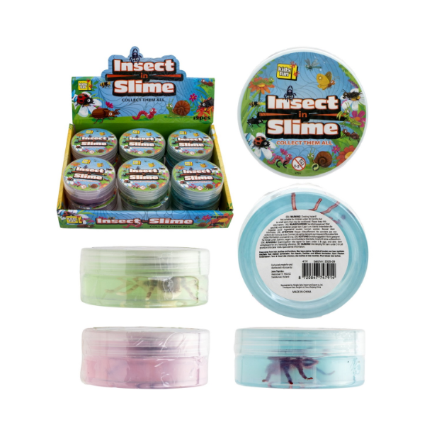 Insect Slime (Slim med insekt) � Assorterede farver