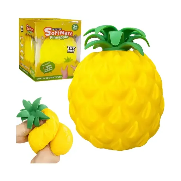 Jumbo Ananas SoftMart Squishy 20 cm � Marshmallow Fyld
