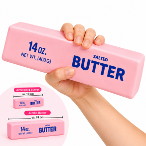 Jumbo Butter Squishy Lyser�d � K�mpe Super Soft Slow Rising