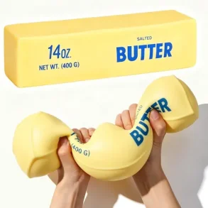 Jumbo Butter Stressbold 23 cm � Tofu Fyld