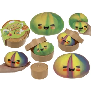 XL Squeeze Dumpling Jumbo Marmor � 13,5 cm � Assorteret