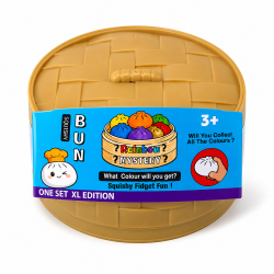 K�mpe XXL Dumpling Squishy med Skum � 17 cm | Danmarks St�rste Dumpling Squishy