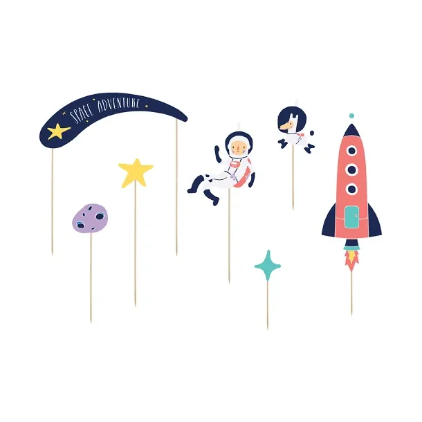 Kagetopper � Space Adventure 24,5 cm, 7 stk.