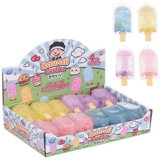 Kawaii Foodiez Squishy Gel Ice-Lolly