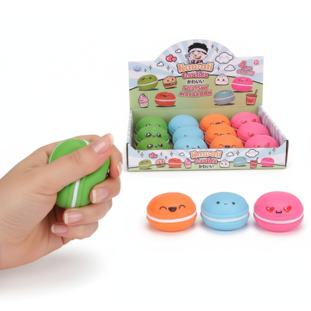 Kawaii Foodiez Squishy Macaroon  6,5 cm