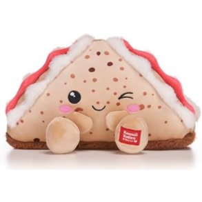 Kawaii Kuties Plush � Sandwich Brown Bread (skinke & ost) 20 cm