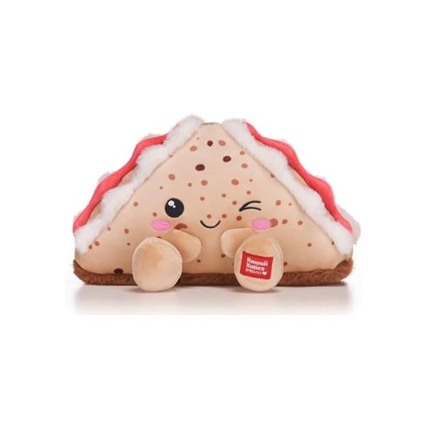 Kawaii Kuties Plush � Sandwich Brown Bread (skinke &amp; ost) 20 cm