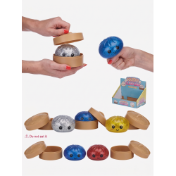 Kawaii Squishy Dumpling � Glimmer Fidget Toy (Bland Mystery &amp; Special Guld)