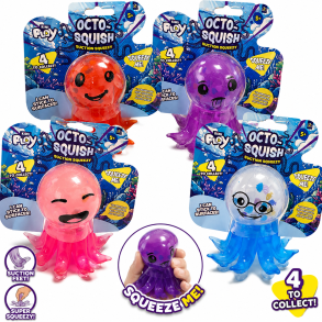 Kiwi Squishy Octo Squish � Suction Squeezy 10 cm