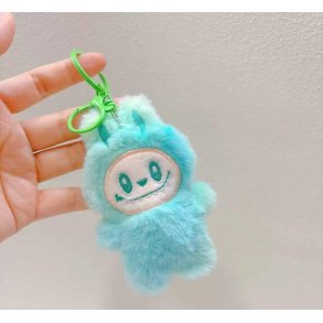 Labubu Serenity Grn Plys Nglering 10 cm