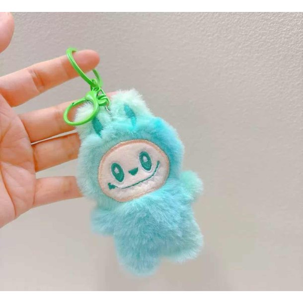 Labubu Serenity Grn Plys Nglering 10 cm