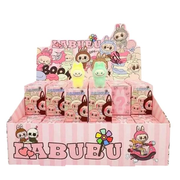 Labubu Gen 3 – “Big Into Energy” Mystery Blind Box (5,5 cm plys-nøglering)
