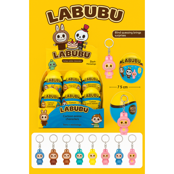 Labubu Surprise g med Nglering