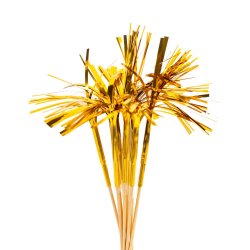 Lange Cocktail Sticks Guld - 10 Stk. - ca. 24 cm