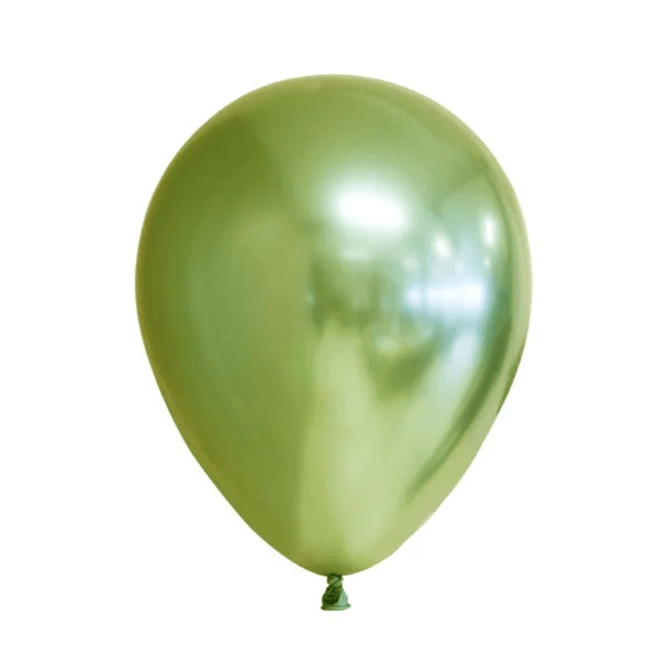 Latex Balloner Glossy Balloner 30 Cm, Lysegr�n 10 Stk