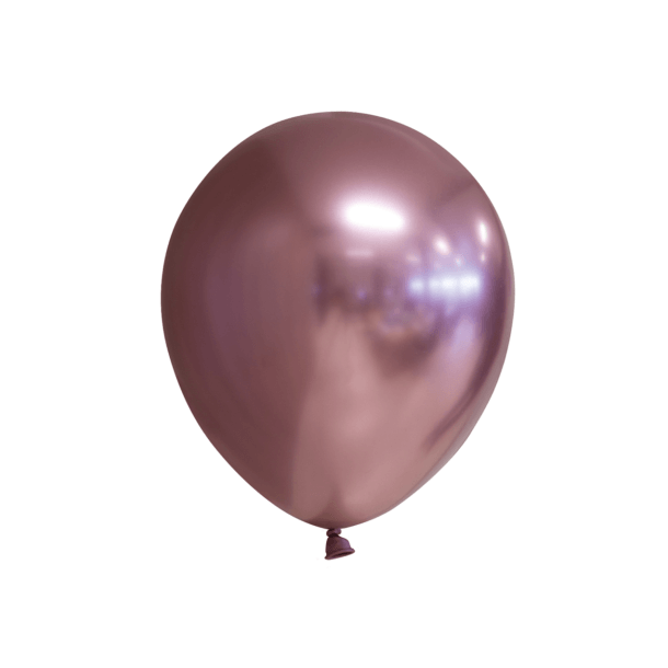 Latex Balloner Glossy Balloner 30 Cm, Rose Guld 10 Stk