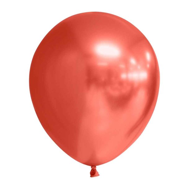 Latex Balloner Glossy Balloner 30 Cm, R�d 10 Stk