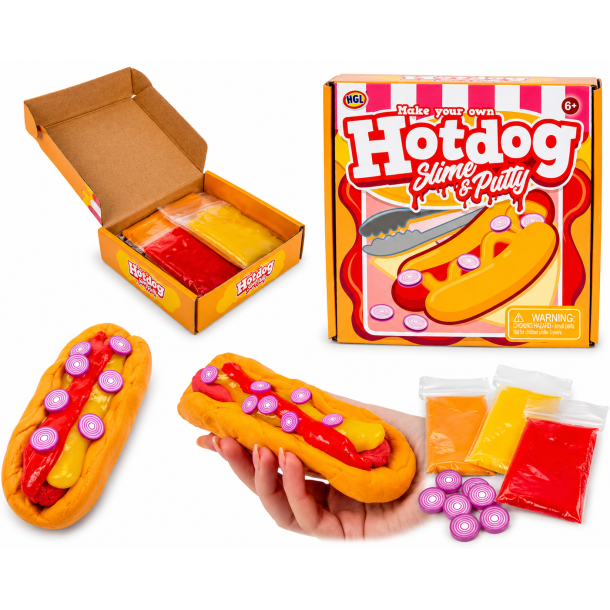 Lav Din Egen Hotdog � Slime &amp; Putty S�t