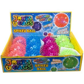 Light-Up Spikey Ball � Blinkende Hoppebold med Pigge