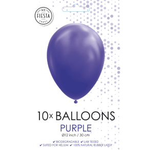 Lilla Balloner 30 cm � Premium Latex til Helium & Luft (10 stk)