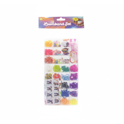 Loomband Set � 1200 dele (armb�nd &amp; kreativ leg)