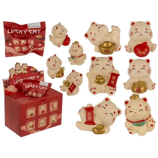 Lucky Cat Blind Bag � Lykkekat Samlerfigur