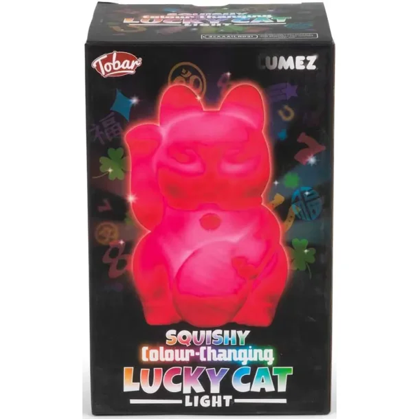 Lumez Squishy Colour-Changing Lucky Cat Light