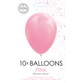 Lyser�de Balloner 30 cm � Premium Latex til Helium & Luft (10 stk)