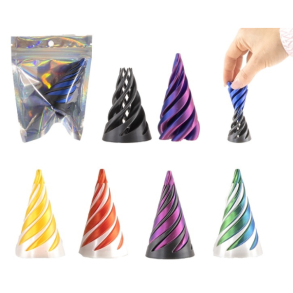 Magic 3D Twirls � 6,5 cm � Assorterede Farver