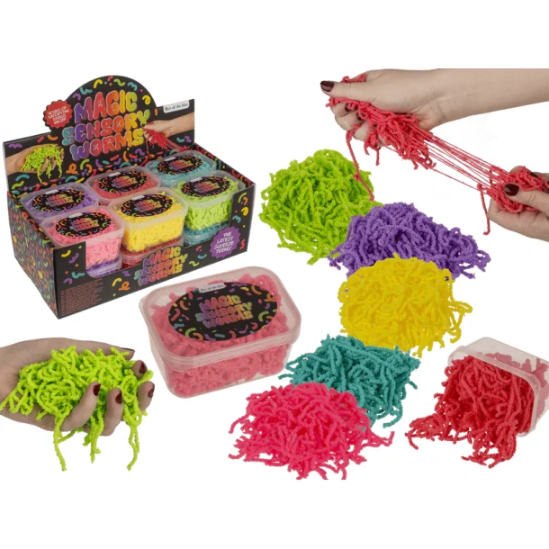 Magic Sensory Worms � Sjove &amp; Sansestimulerende