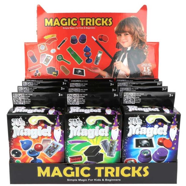 Magic Tricks Trylles�t � Over 15 Tricks � Assorteret