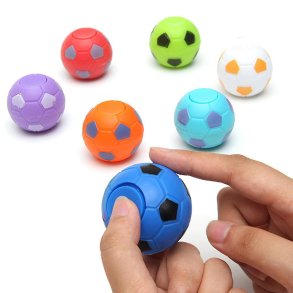 Magisk Fidget Spinner Fodbold mini 3,5 cm (se video)