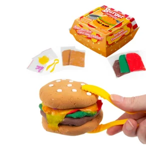 Make Your Own Burger Slime & Putty  Lav din egen slimede burger