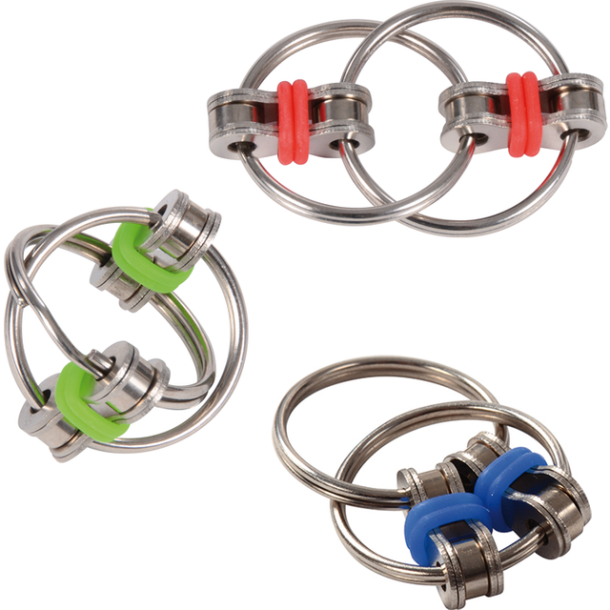 Metal Bike Chain Fidget Toy � Anti Stress Finger Gadget