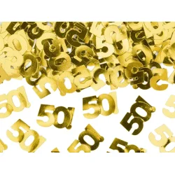 Metallic Confetti  50 r, guld (15 g)