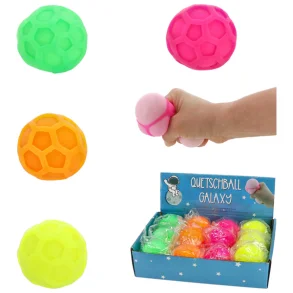 Meteorite Stress Ball 6,5 cm � Farverig Anti-Stress Bold