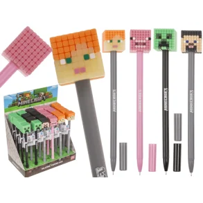 Minecraft Fine Tip Pen � 18,5 cm � Assorteret