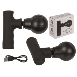 Mini Massage Gun  3 hastigheder (9,5  11 cm) med USB