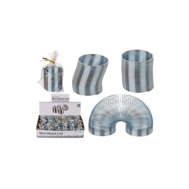 Mini Metal Slinky Fjeder / Gående Fjeder