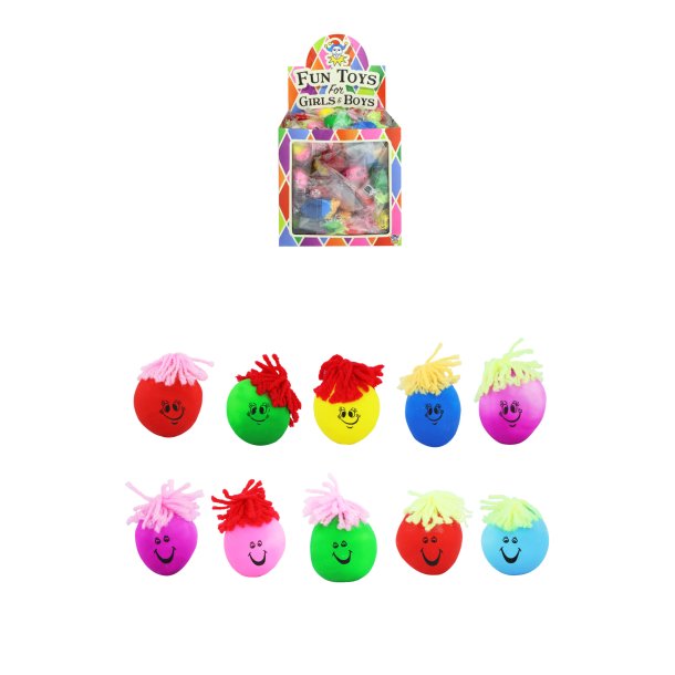 Moody Squeeze Ansigter – 3-4 cm Assorteret