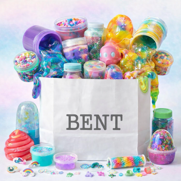 Mystery BAG Slime og Tilbeh�r (6 - 8 stk.)